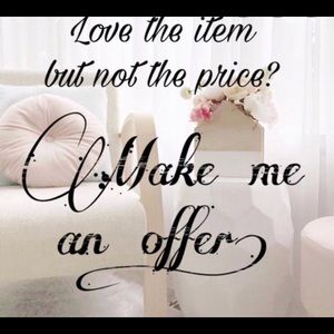 Welcome reasonable offers ❤️